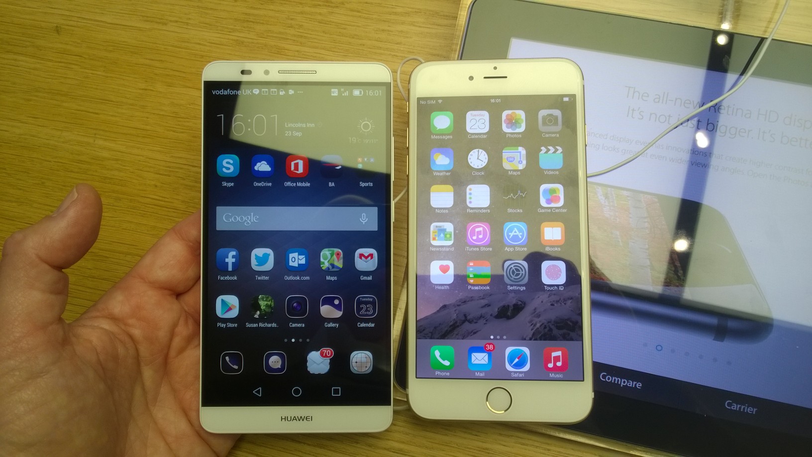 6Plus and Mate7 2