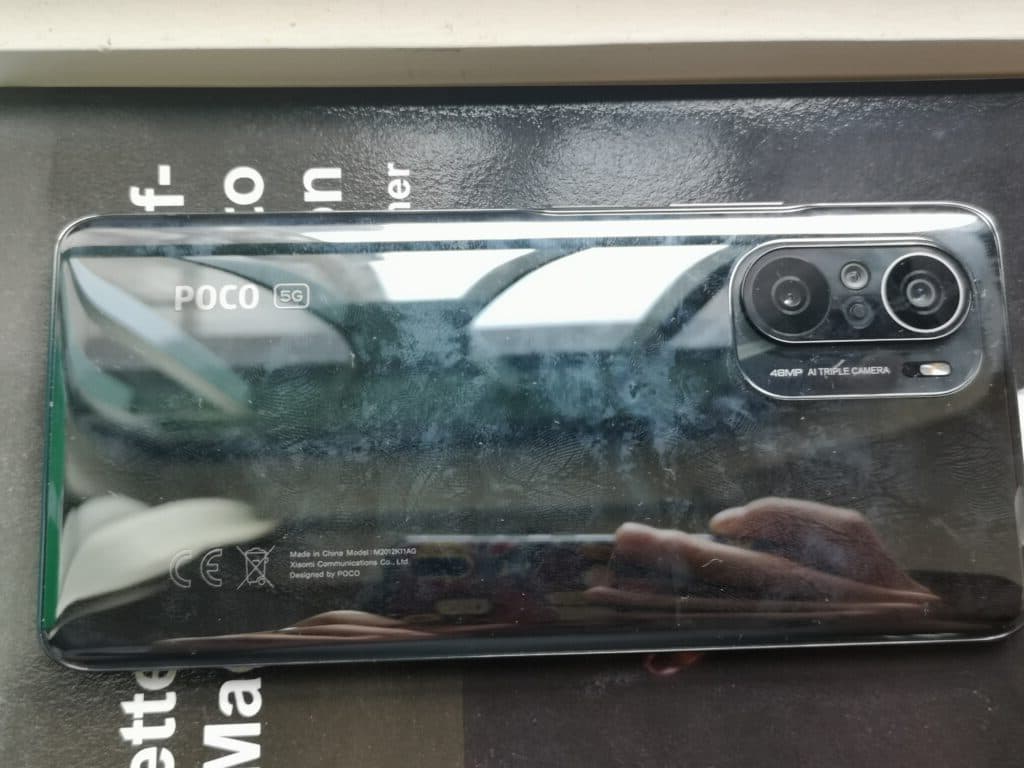 POCO F3 Back Fingerprint