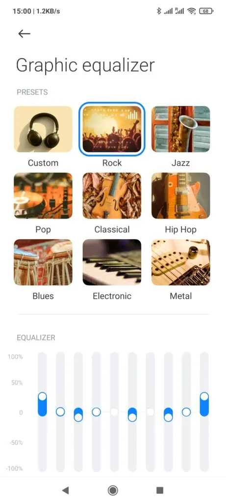 POCO F3 - Audio Settings