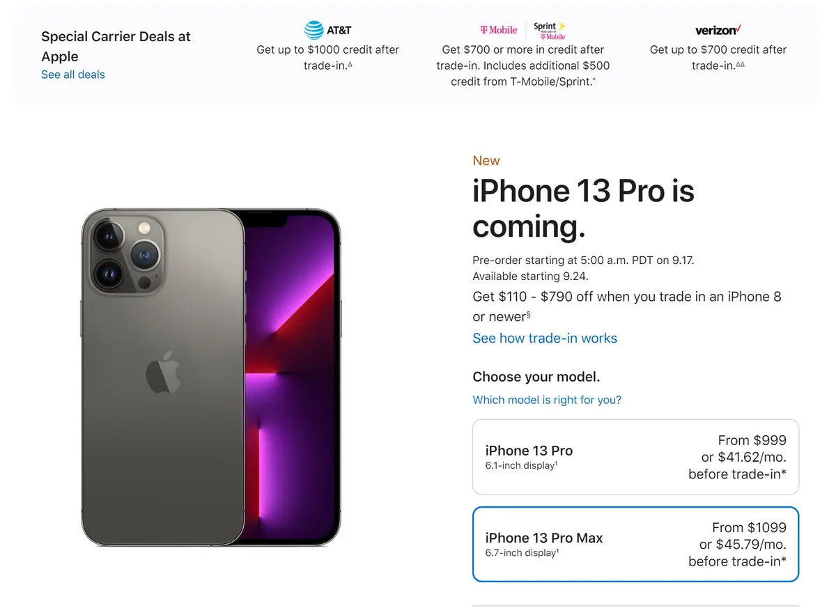 Apple.com Promotions