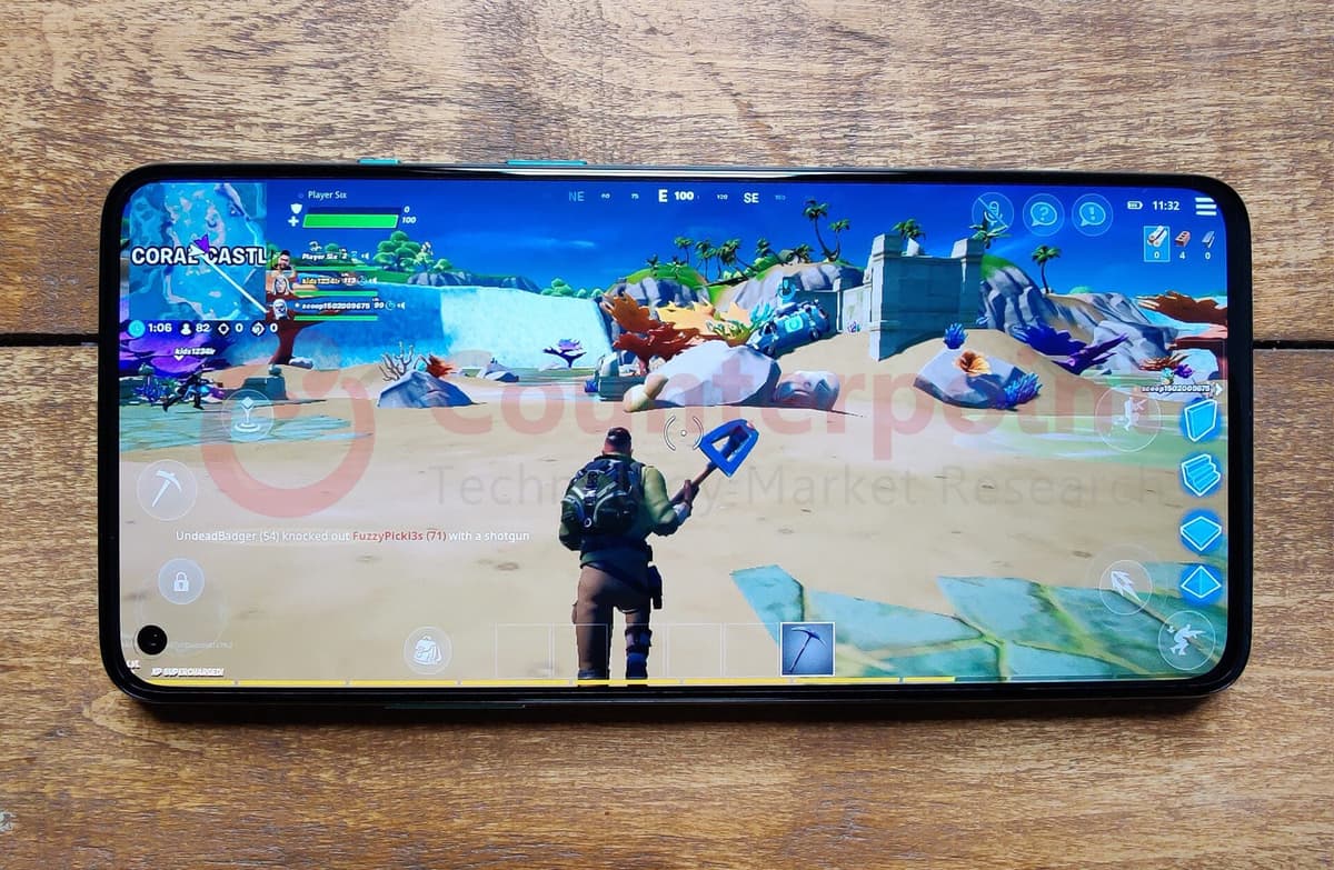 Fortnite on the OnePlus 8T