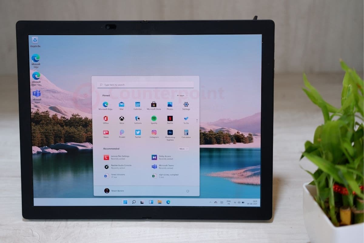 counterpoint lenovo thinkpad x1 fold review tablet