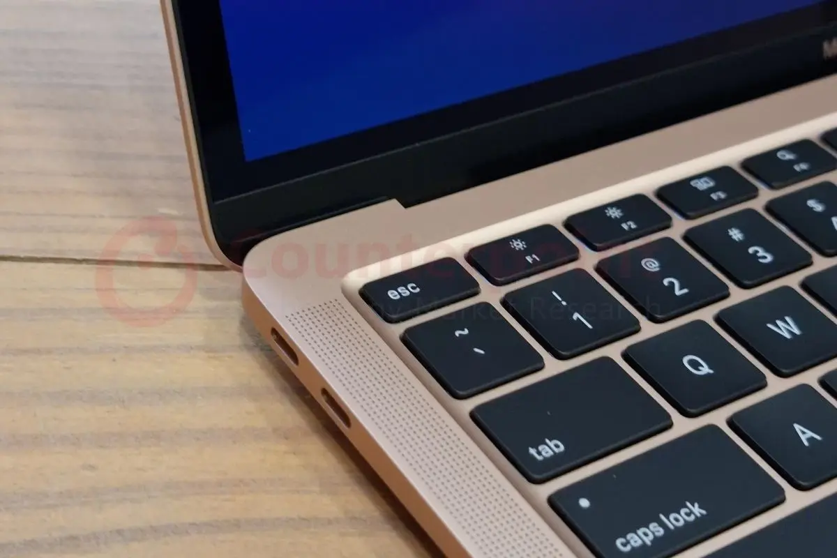 counterpoint macbook air m1 first impressions ports