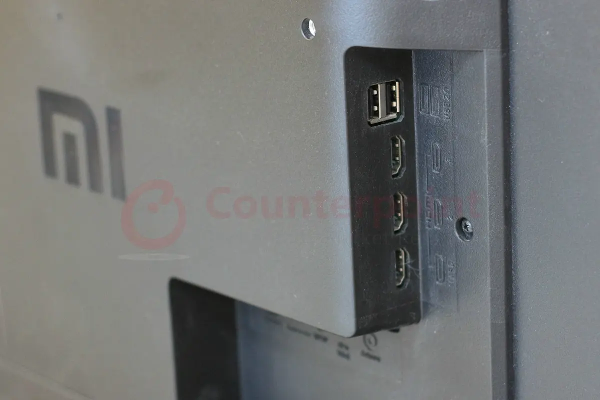 counterpoint mi tv horizon review connectivity ports