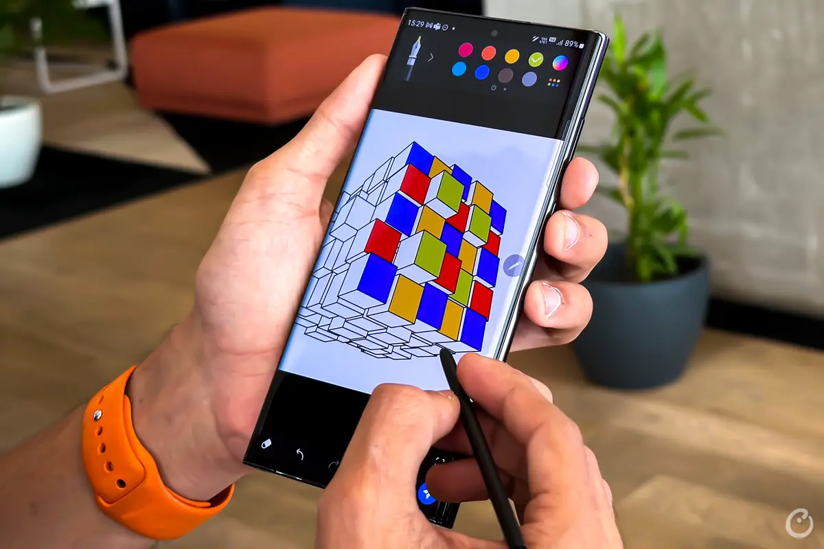 counterpoint samsung galaxy s22 ultra review s pen writing
