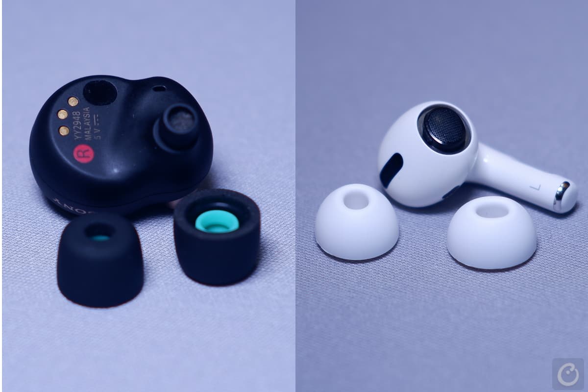 counterpoint sony wf-1000xm4 vs apple airpods pro eartips