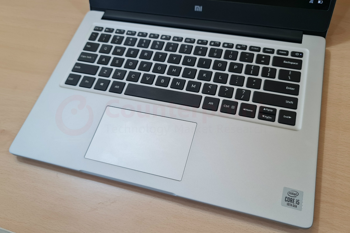 counterpoint xiaomi mi notebook 14 review clean logo-free