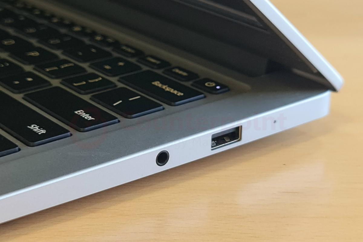 counterpoint xiaomi mi notebook 14 review right ports