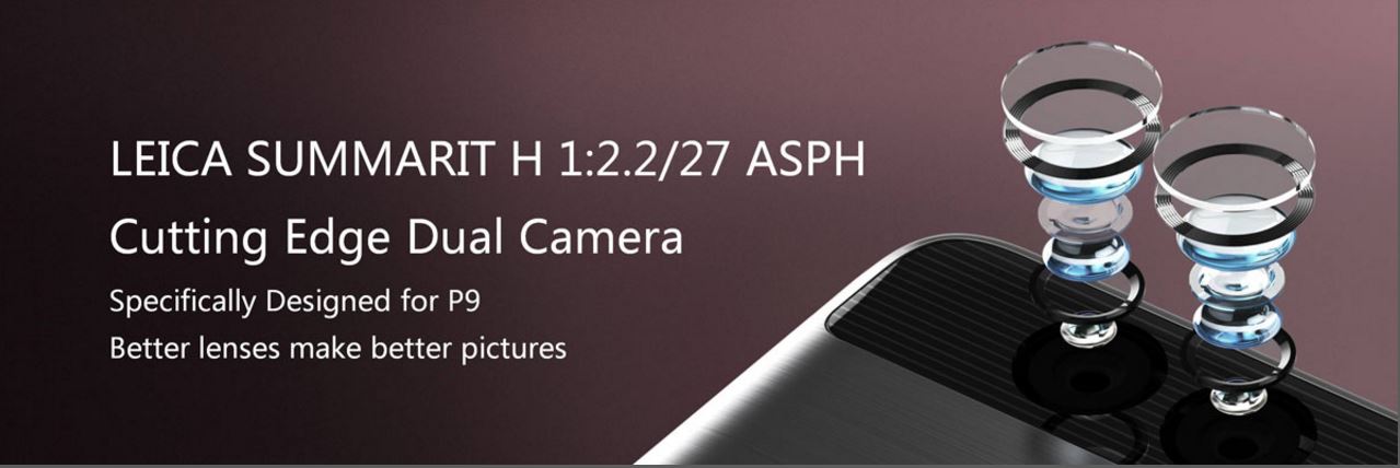 Huawei P9 Cameras