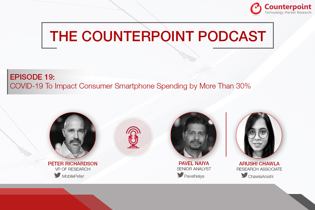 Podcast: COVID-19 To Impact Consumer Smartphone Spending by More Than 30%