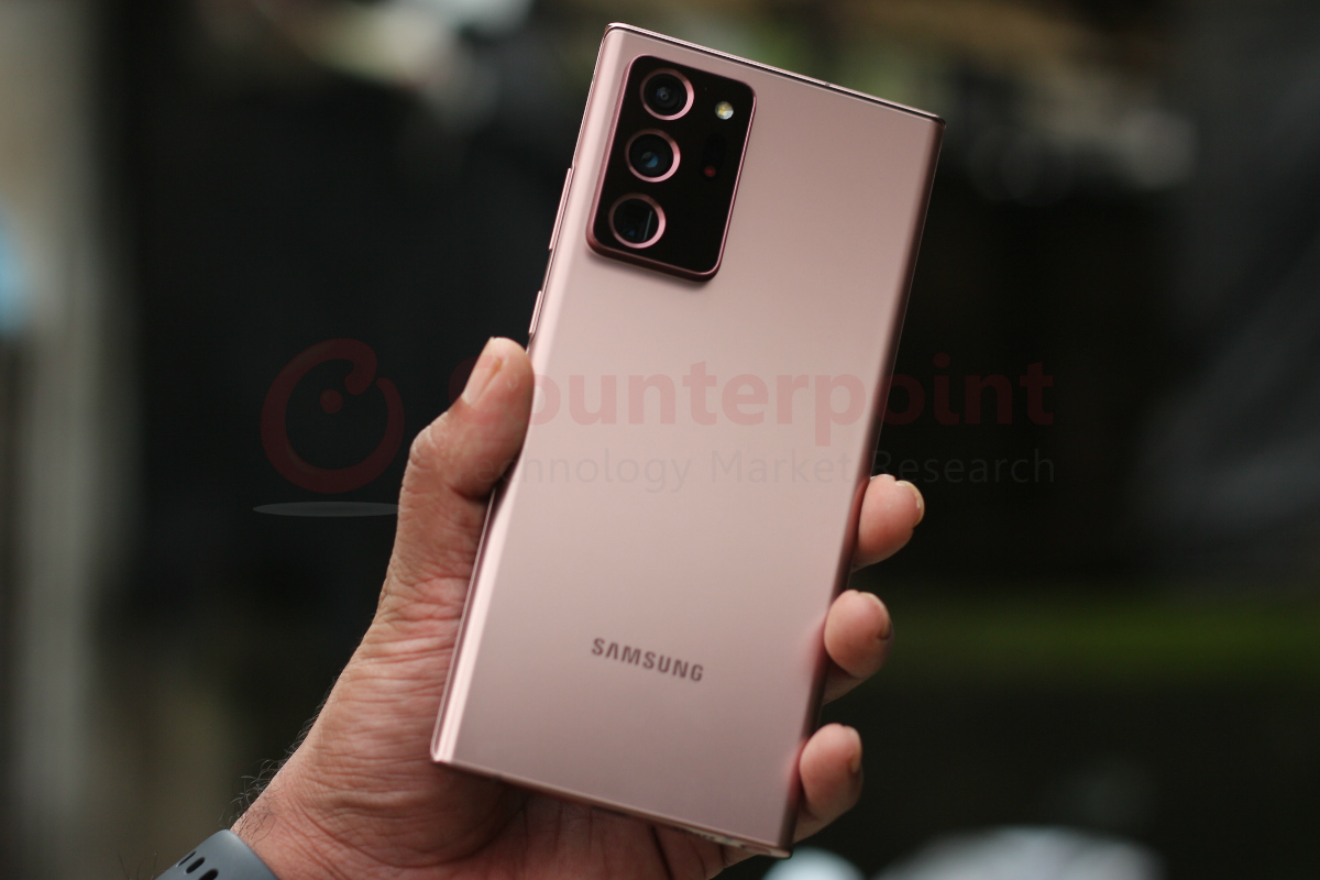 Samsung Note 20 Ultra Top-selling 5G Smartphone Globally in Sept 2020