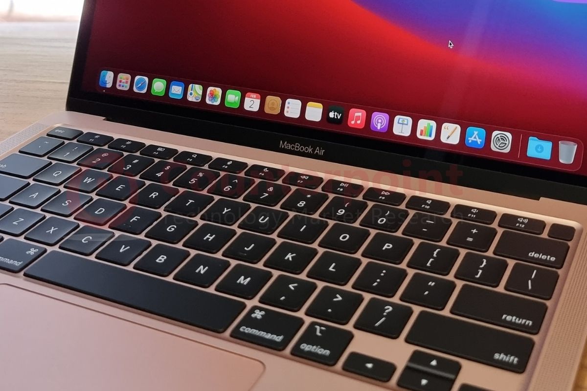 counterpoint macbook air m1 first impressions keyboard