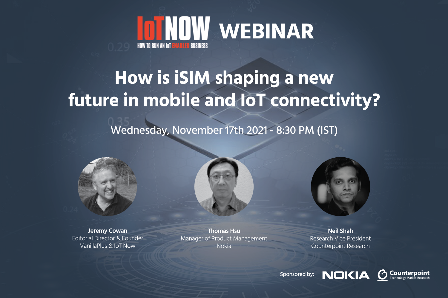 Webinar: How is iSIM shaping a new future in mobile and IoT connectivity?