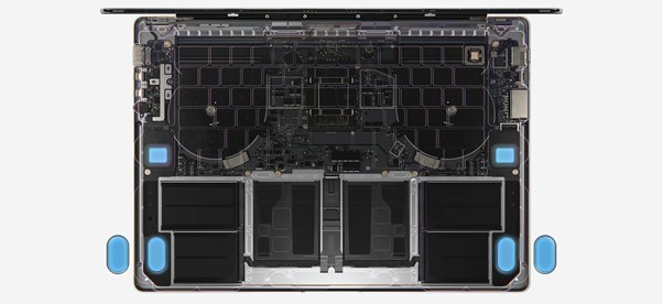 counterpoint apple macbook pro internals