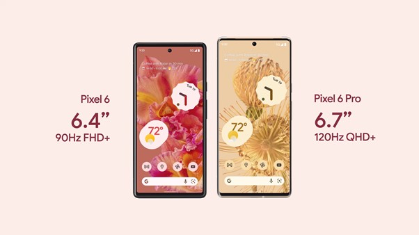 counterpoint pixel 6 screen size
