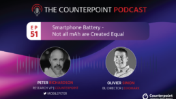 counterpoint battery podcast with dxomark