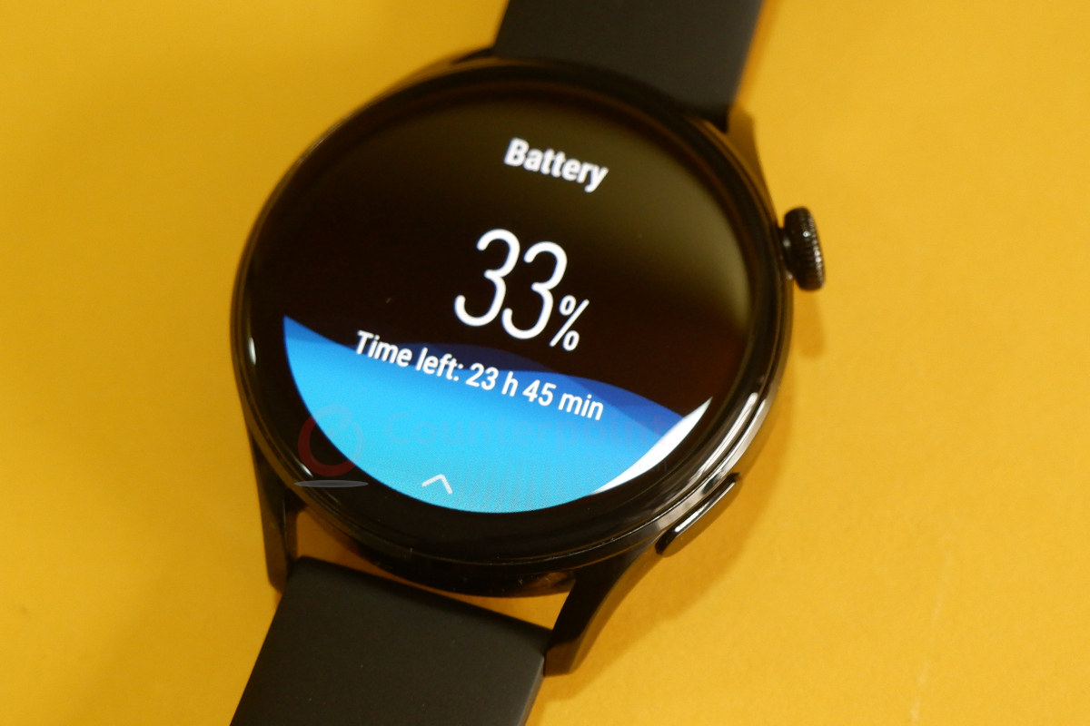 counterpoint huawei watch 3 review battery