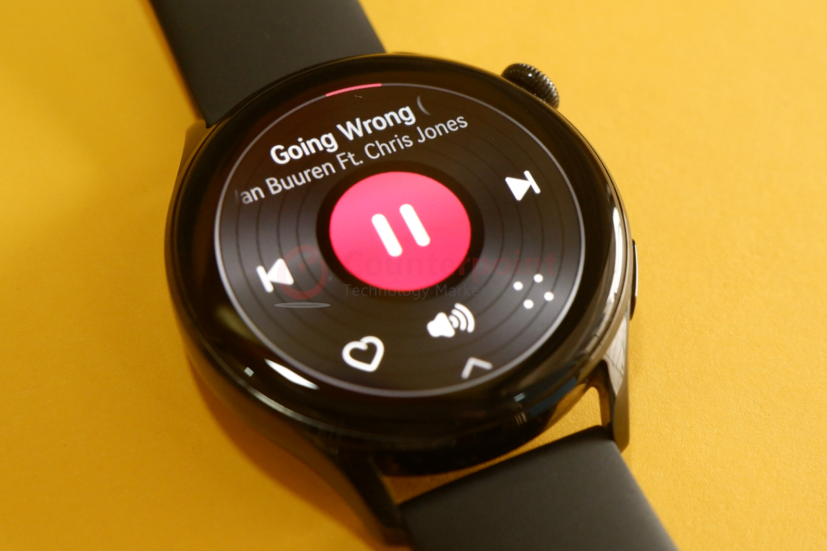 counterpoint huawei watch 3 review music