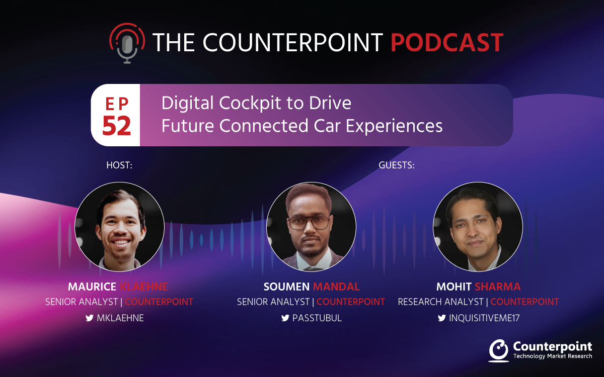 Podcast #52 – Digital Cockpit to Drive Future Connected Car Experiences