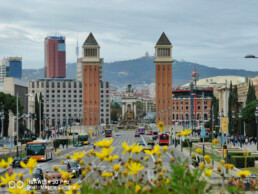Plaça d'Espanya, Barcelona, by Ritesh Bendre, Huawei P50 Pro