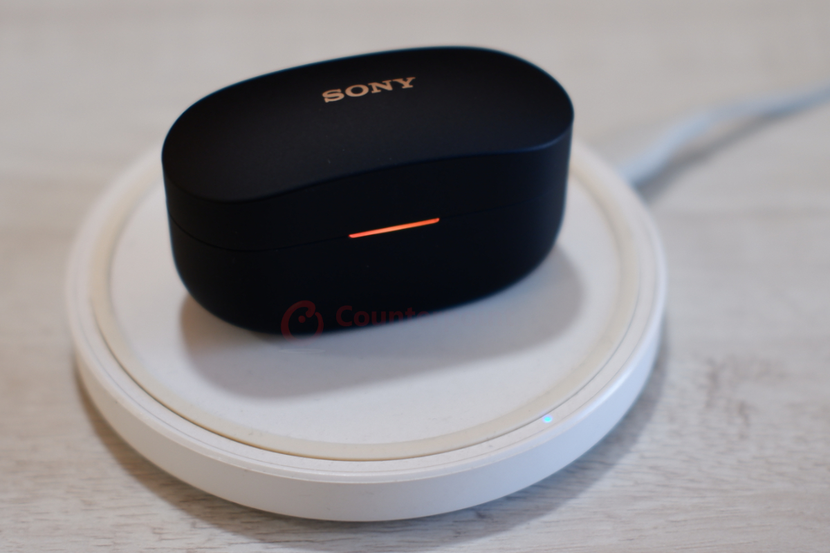Counterpoint Sony WF-1000XM4 Review Wireless Charging