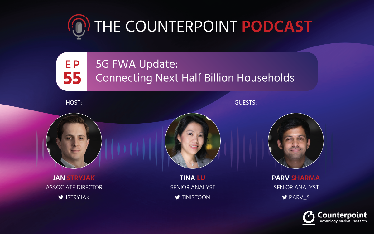Podcast #55: 5G FWA Update – Connecting Next Half Billion Households