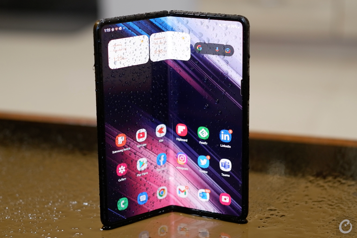 counterpoint samsung galaxy z fold 3 review water resistance