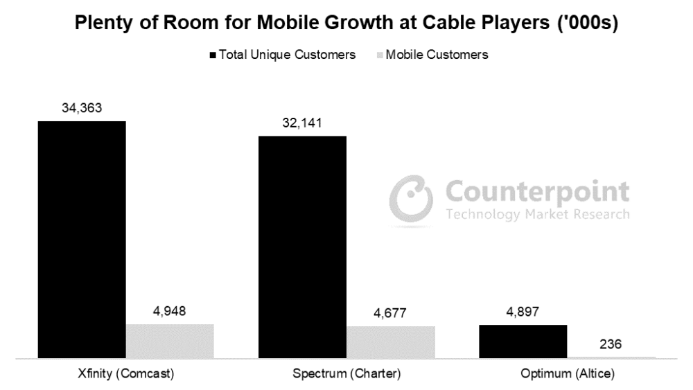 Total and Mobile Subs