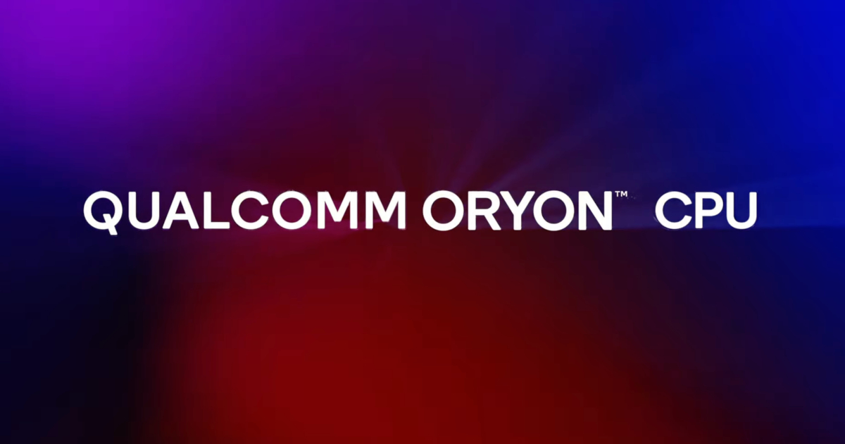 counterpoint qualcomm oryon cpu