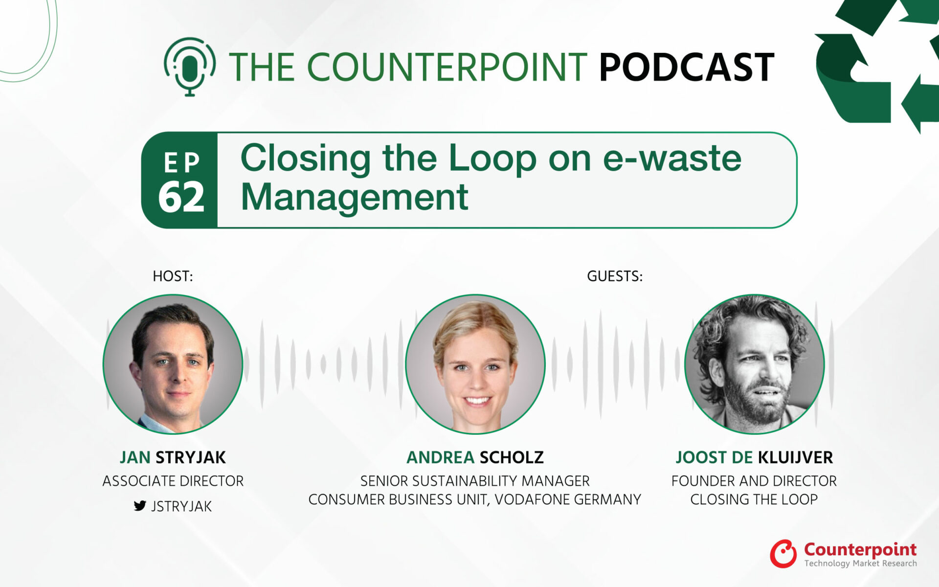 Podcast #62 – Closing the Loop on E-waste Management