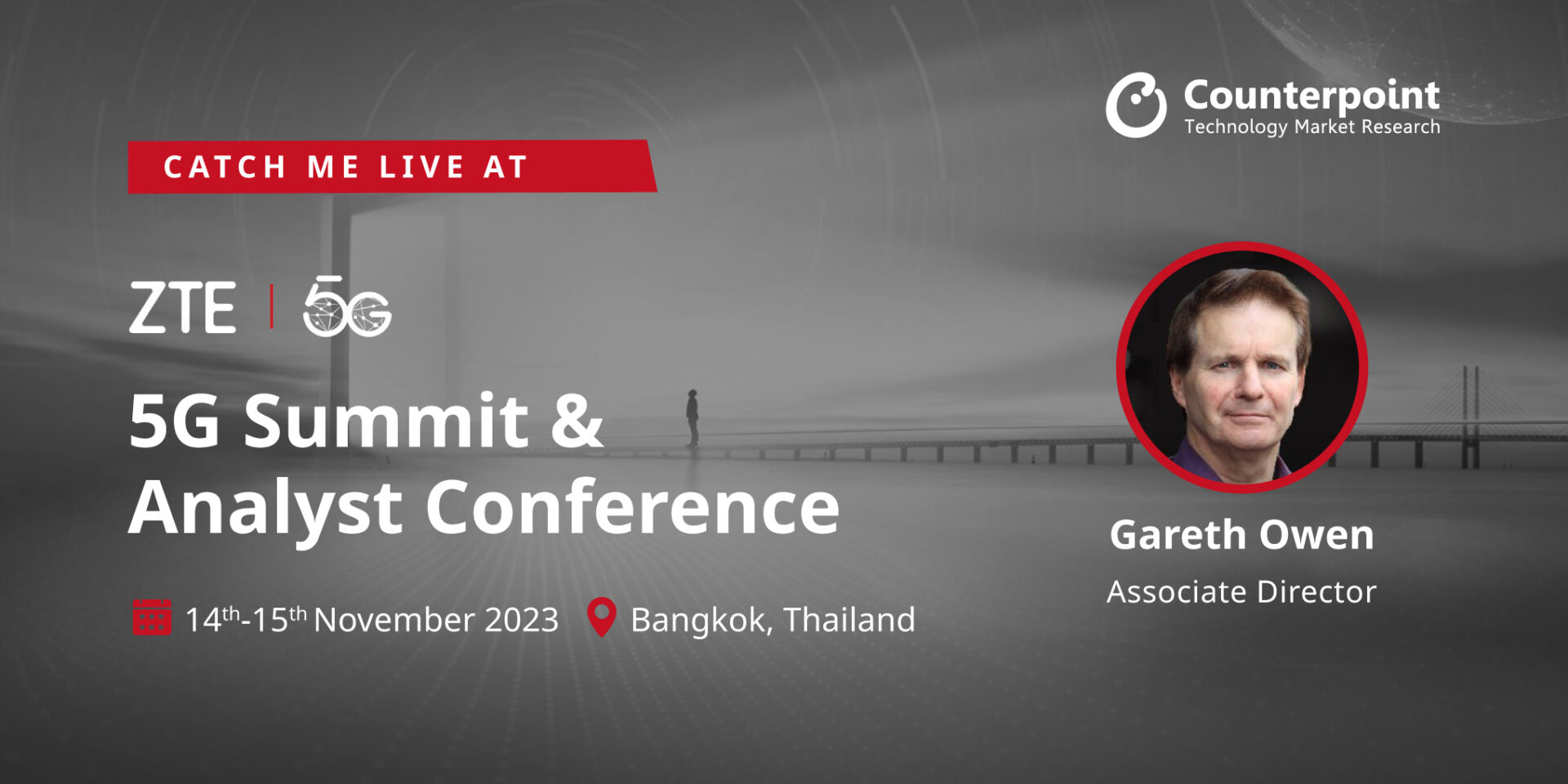 Meet Counterpoint at ZTE 5G Summit & Analyst Conference 2023