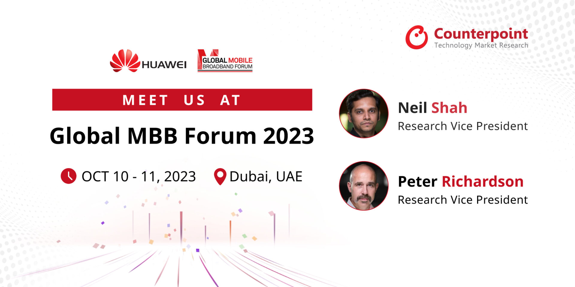 Meet Counterpoint at Global Mobile Broadband Forum 2023