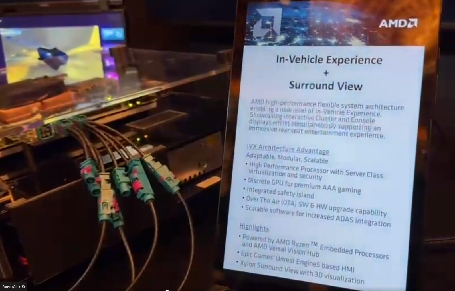 AMD In-Vehicle Experience + Surround View