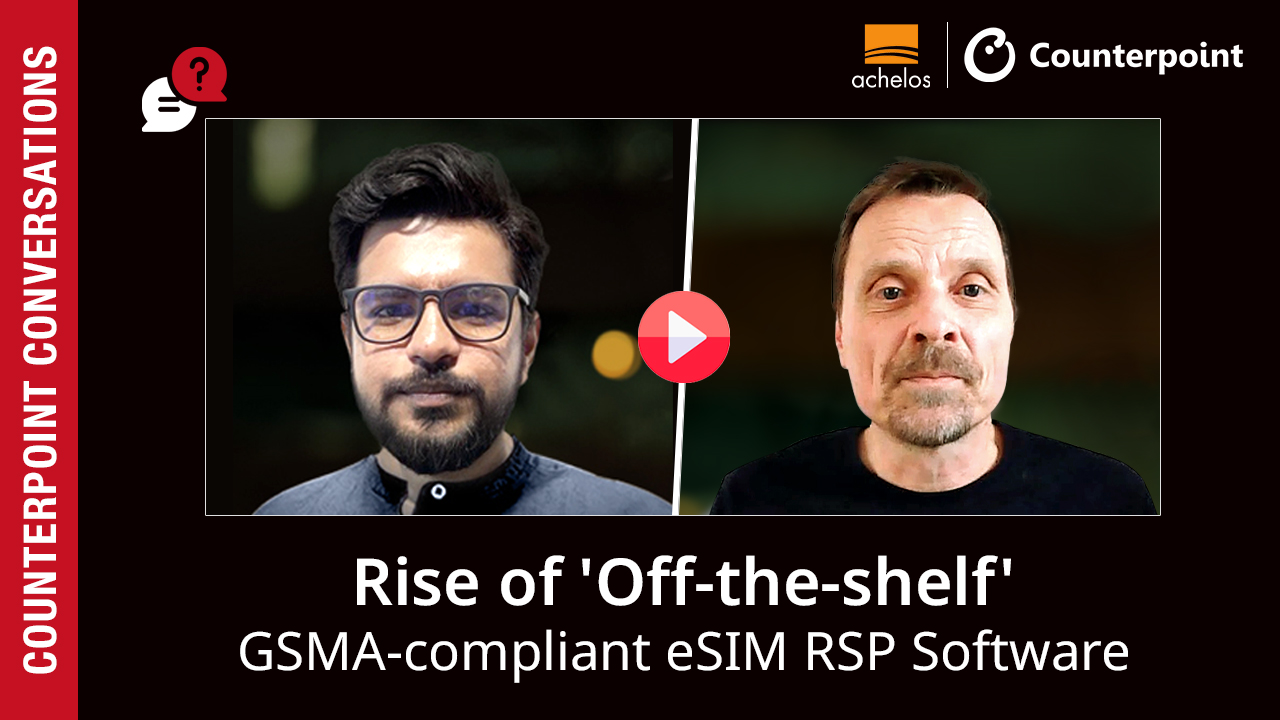 counterpoint achelos GSMA-compliant eSIM RSP Software
