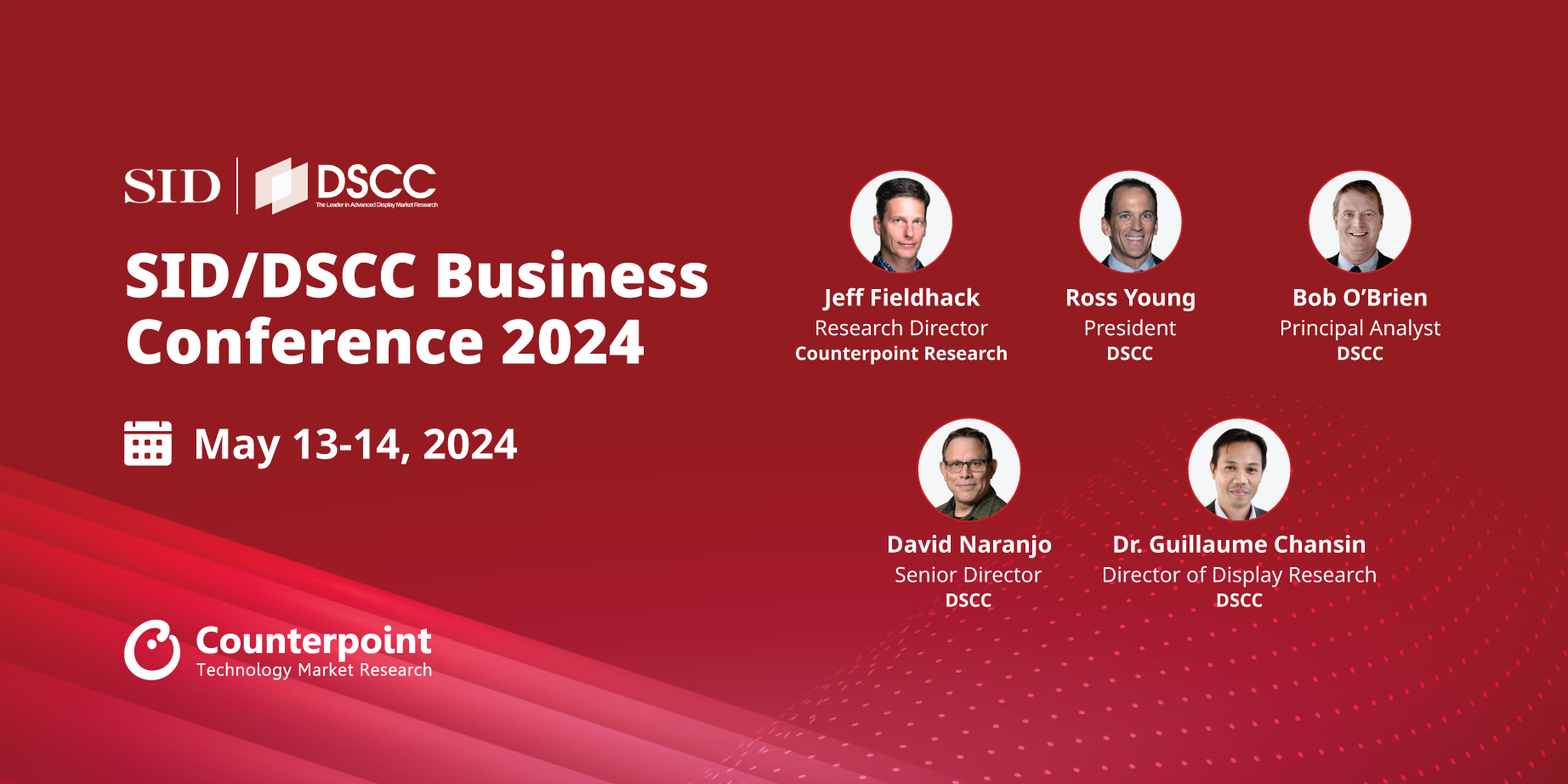 Join us at the SID/DSCC Business Conference 2024 to Connect with Counterpoint Research