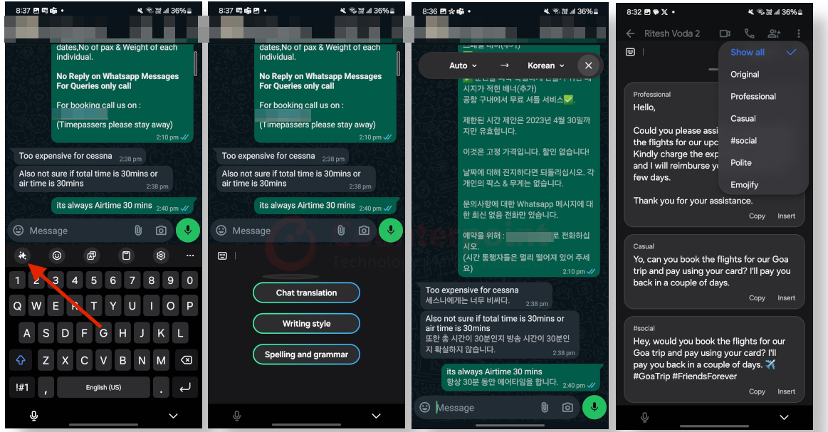 counterpoint samsung galaxy ai chat assist