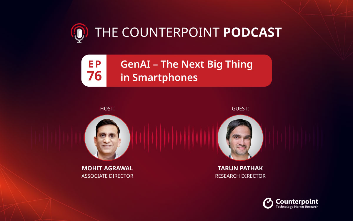 Podcast #76: GenAI – The Next Big Thing in Smartphones